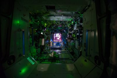 Space Station while the crew is asleep